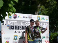 Simon gewinnt U19 UCI MTB Marathon Lovran 2014
