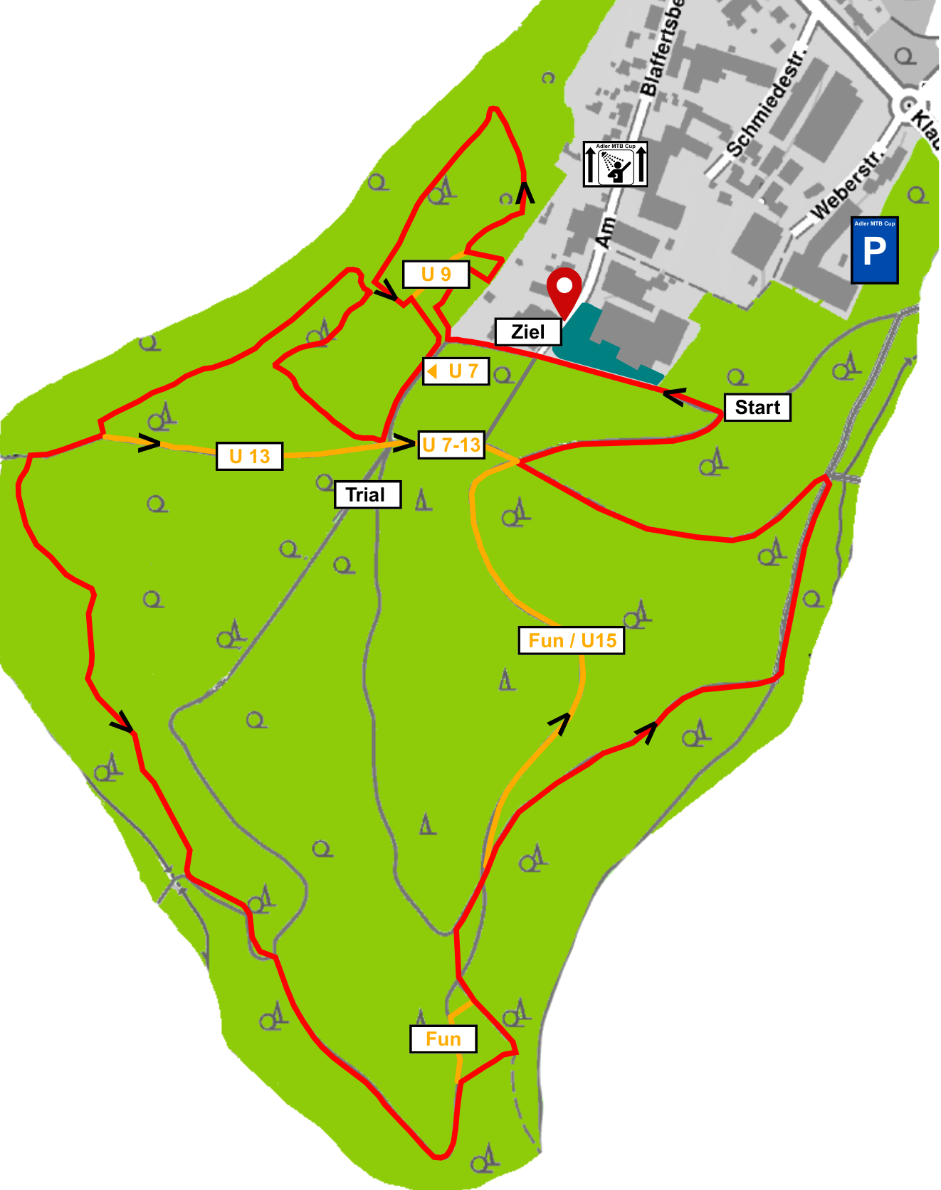 Strecke Adler MTB Cup